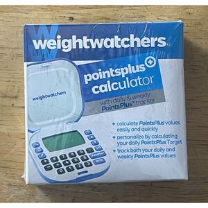 Weight Watchers PointsPlus Calculator Sealed Box Daily Weekly Tracker